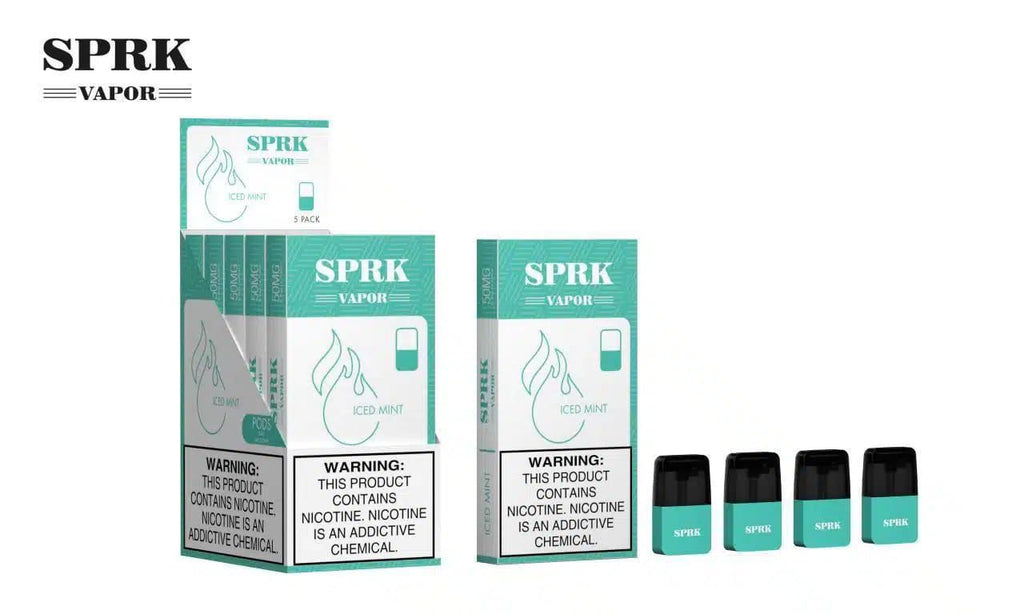 SPRK Vapor Pods – 50mg Nicotine Dubai