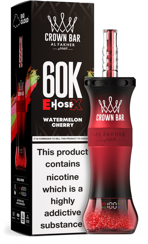 Al Fakher E-Hose X 60000 Puffs Disposable Vape – Watermelon | VapouAE VAPOUAE