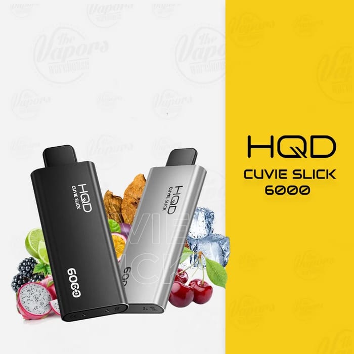 HQD Cuvie Slick 6000 Disposable Vape – 50mg Dubai